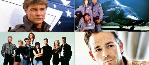 Luke Perry et Jan Michael Vincent Luke Perry et Jan Michael Vincent