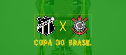 Ceará x Corinthians ao vivo (Montagem: Diogo Marcondes)