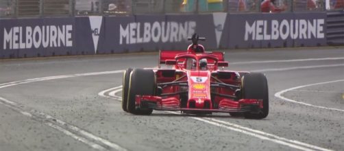 Sebastian Vettel, vincitore nel 2018