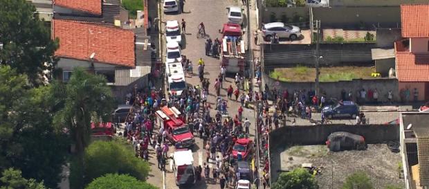 As celebridades lamentaram o fato (Reprodução/Rede Globo) As celebridades lamentaram o fato (Reprodução/Rede Globo)