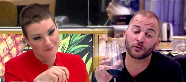 Mª Jesús y Antonio han vuelto a tontear sin esconderse. / Telecinco Mª Jesús y Antonio han vuelto a tontear sin esconderse. / Telecinco