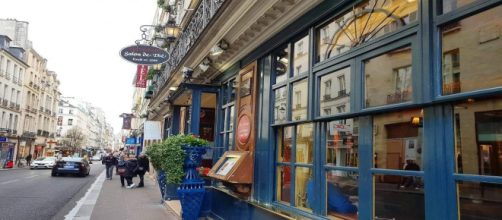 Café Le Procope, ingresso presso la Rue de l'Ancienne Commedie
