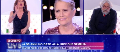 Heather Parisi a Live: non è la D'Urso. Blasting news