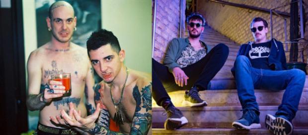 Gemitaiz, MadMan, Carl Brave e Franco 126. Gemitaiz, MadMan, Carl Brave e Franco 126.