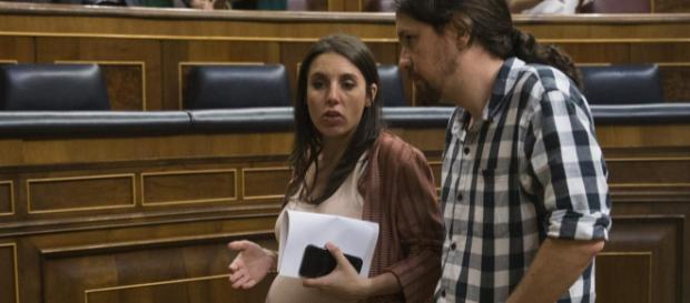 Irene Montero y Pablo Iglesias en imagen Irene Montero y Pablo Iglesias en imagen