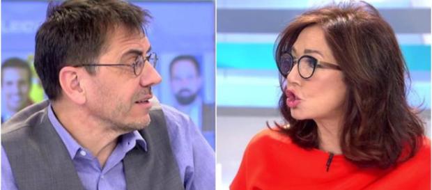 Juan Carlos Monedero y Ana Rosa Quintana Juan Carlos Monedero y Ana Rosa Quintana