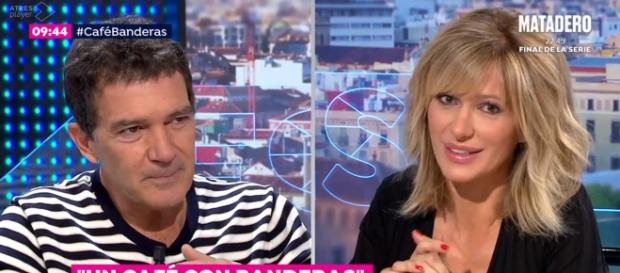 Antonio Banderas y Susana Griso en imagen Antonio Banderas y Susana Griso en imagen