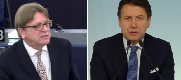 Verhofstadt aveva accusato Conte di essere un burattino Verhofstadt aveva accusato Conte di essere un burattino