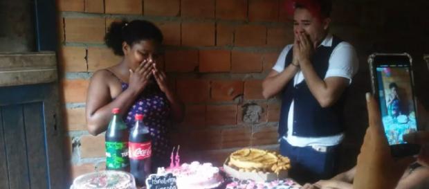 Wanessa ganhou uma festinha surpresa de 15 anos. (Foto: Arquivo Pessoal) Wanessa ganhou uma festinha surpresa de 15 anos. (Foto: Arquivo Pessoal)