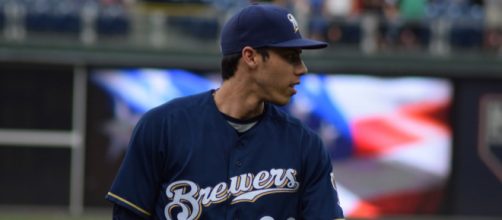 Christian Yelich was the National League MVP in 2018. [Image Source: Flickr | Ian D'Andrea]