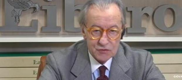 Vittorio Feltri manifesta il suo dissenso nei confronti degli studenti pro ambiente Vittorio Feltri manifesta il suo dissenso nei confronti degli studenti pro ambiente
