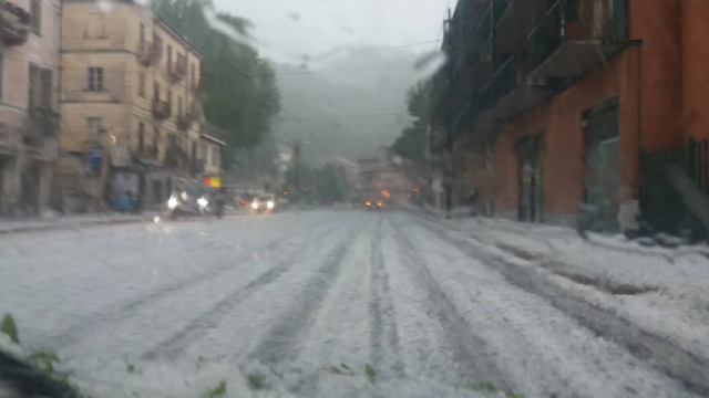 Primavera 2019: grandine e temporale
