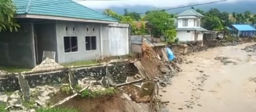 58 people confirmed dead in Indonesia flash floods. [Image source/euronews (in English)/YouTube video]