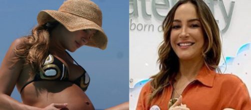 Claudia Leitte grávida faz o enxoval do bebê em Orlando (Reprodução Instagram)