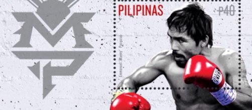 Filipino boxing chanpion Manny Paquiao. Photo from Philippine Postal Corporation/https:/commons.wikimedia.org