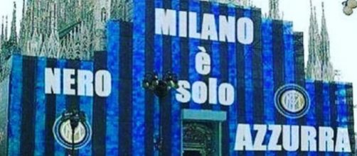 L'immagine postata da Icardi su Instagram per celebrare la vittoria dell'Inter nel derby