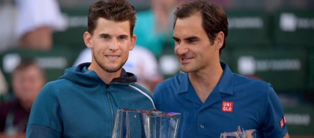 Indian Wells: Dominic Thiem élimine Roger Federer en finale. Indian Wells: Dominic Thiem élimine Roger Federer en finale.