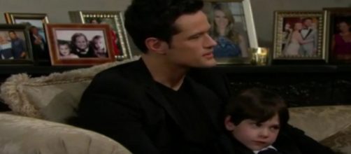 Thomas and the family mourn the loss of Caroline. [Source: CBS/YouTube]