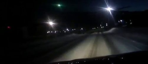 UFO avvistato sui cieli siberiani e filmato nei pressi di Tunguska - dailymail.co.uk