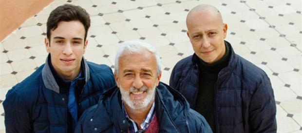 La famiglia Giordano in 'Un posto al sole'. La famiglia Giordano in 'Un posto al sole'.