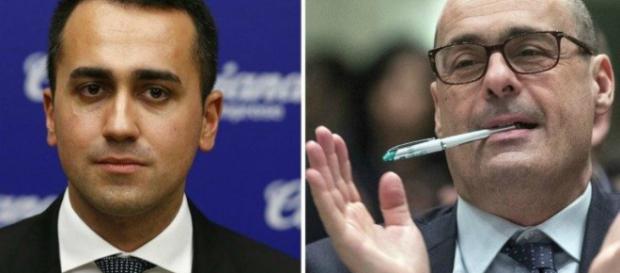 Luigi Di Maio e Nicola Zingaretti. Luigi Di Maio e Nicola Zingaretti.