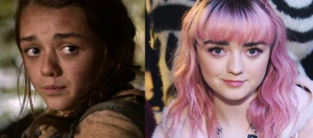 Maisie Williams tinha 14 anos quando a primeira temporada foi ao ar (Foto: Reprodução/HBO/Instagram) Maisie Williams tinha 14 anos quando a primeira temporada foi ao ar (Foto: Reprodução/HBO/Instagram)