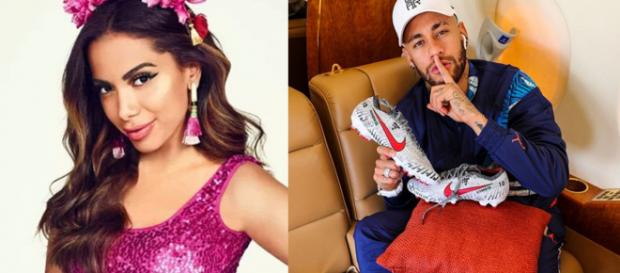 Anitta e Neymar (Foto - Instagram) Anitta e Neymar (Foto - Instagram)
