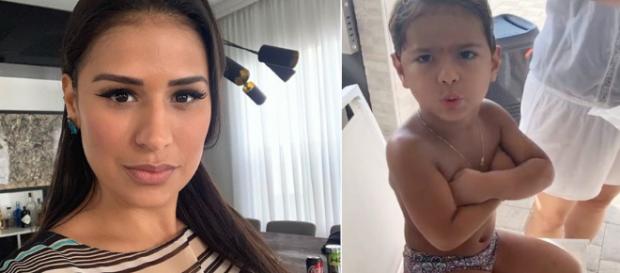 Simone e o filho Henry (Reprodução/Instagram/Stories) Simone e o filho Henry (Reprodução/Instagram/Stories)