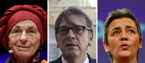 Emma Bonino, Guy Verhofstadt e Margrethe Vestager candidati con i liberali dell'ALDE