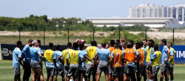 Flu busca a classificação na Sul-Americana na quinta (Foto: Lucas Merçon) Flu busca a classificação na Sul-Americana na quinta (Foto: Lucas Merçon)