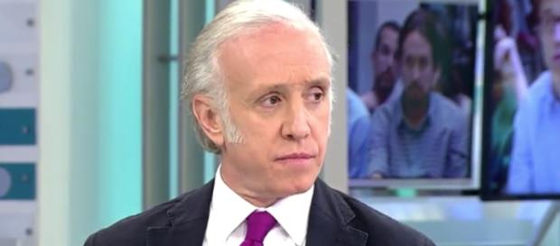 Fotografía de Eduardo Inda en un plató de televisión Fotografía de Eduardo Inda en un plató de televisión