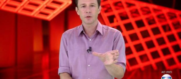 Tiago Leifert dá bronca ao vivo. (Foto: Arquivo BlastingNews) Tiago Leifert dá bronca ao vivo. (Foto: Arquivo BlastingNews)