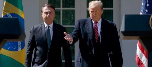 Trump e Bolsonaro são criticados pelo governo da Venezuela (Arquivo Blasting News) Trump e Bolsonaro são criticados pelo governo da Venezuela (Arquivo Blasting News)