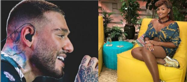 Algumas celebridades preferem ter um nome artístico para seguir a carreira. (Foto/Reprodução via Instagram- @gabyamarantos e @lucaslucco Algumas celebridades preferem ter um nome artístico para seguir a carreira. (Foto/Reprodução via Instagram- @gabyamarantos e @lucaslucco