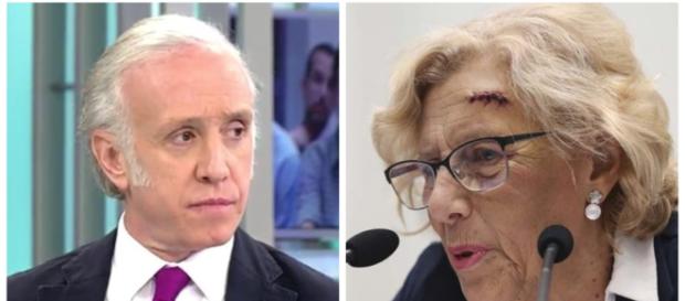 Eduardo Inda y Manuela Carmena Eduardo Inda y Manuela Carmena