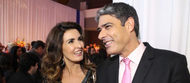 Fátima Bernardes e Bonner na época de casados. (Arquivo Blasting News) Fátima Bernardes e Bonner na época de casados. (Arquivo Blasting News)