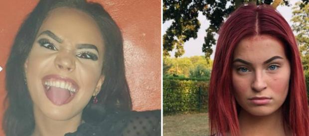 Jasmin (l.) zeigt sich völlig durchgeknallt - Lena wird ihr Opfer Jasmin (l.) zeigt sich völlig durchgeknallt - Lena wird ihr Opfer