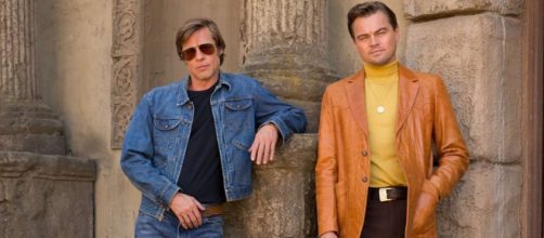 Leonardo Di Caprio e Brad Pitt in "C'era una volta ad...Hollywood"(via cinematographe.it)