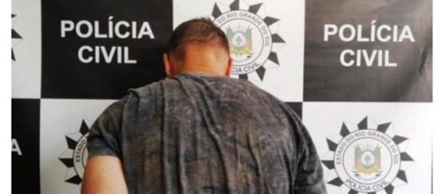 O homem foi preso pela Polícia Civil. (Foto: Divulgação/ Polícia Civil)