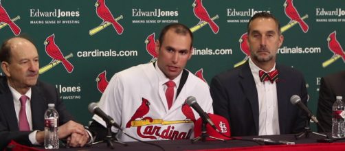 Paul Goldschmidt is staying in St. Louis. [Image Credit] The St. Louis Post-Dispatch/YouTube