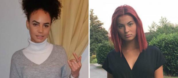GNTM: Lena (r.) erklärt ihren Streit mit Jasmin. GNTM: Lena (r.) erklärt ihren Streit mit Jasmin.
