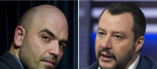 Intellettuali di tutto il mondo solidali con Roberto Saviano contro Matteo Salvini Intellettuali di tutto il mondo solidali con Roberto Saviano contro Matteo Salvini