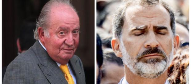 Juan Carlos I y Felipe VI en imagen Juan Carlos I y Felipe VI en imagen