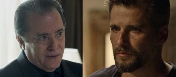 Olavo e Gabriel (Reprodução/TV Globo) Olavo e Gabriel (Reprodução/TV Globo)