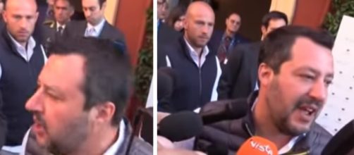 Salvini richiama i giornalisti rispetto a domande su cose che sarebbero stupidaggini.