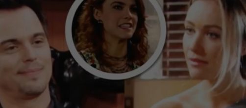 Wyatt may be in a love triangle with Sally and Flo. (Image Source:B&B World wide voice of the fans-YouTube.)