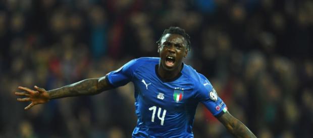 Kean esulta, è il secondo marcatore più giovane della storia della nazionale italiana Kean esulta, è il secondo marcatore più giovane della storia della nazionale italiana