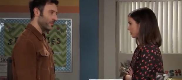 Shiloh intimidates Willow.(Image Source: ABC soaps-YouTube.) Shiloh intimidates Willow.(Image Source: ABC soaps-YouTube.)