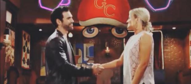 Y&R rumos say Rey and Sharon may get married. (Image Source:Trend Street-YouTube.) Y&R rumos say Rey and Sharon may get married. (Image Source:Trend Street-YouTube.)