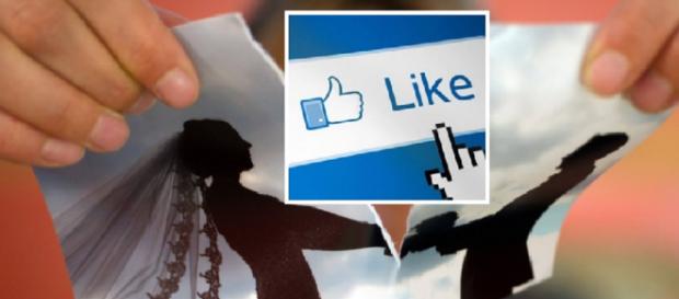 Il marito non clicca 'like' alle foto: la moglie chiede il divorzio (Fotomontaggio). Il marito non clicca 'like' alle foto: la moglie chiede il divorzio (Fotomontaggio).